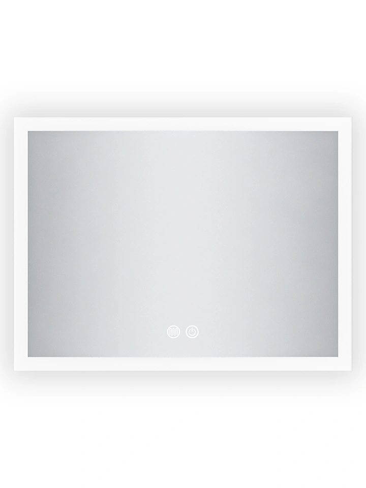 LED spogulis ar apsildes funkciju PURA, 80 x 60 cm, 2700-6500K, 19W, 2112Lm, IP44